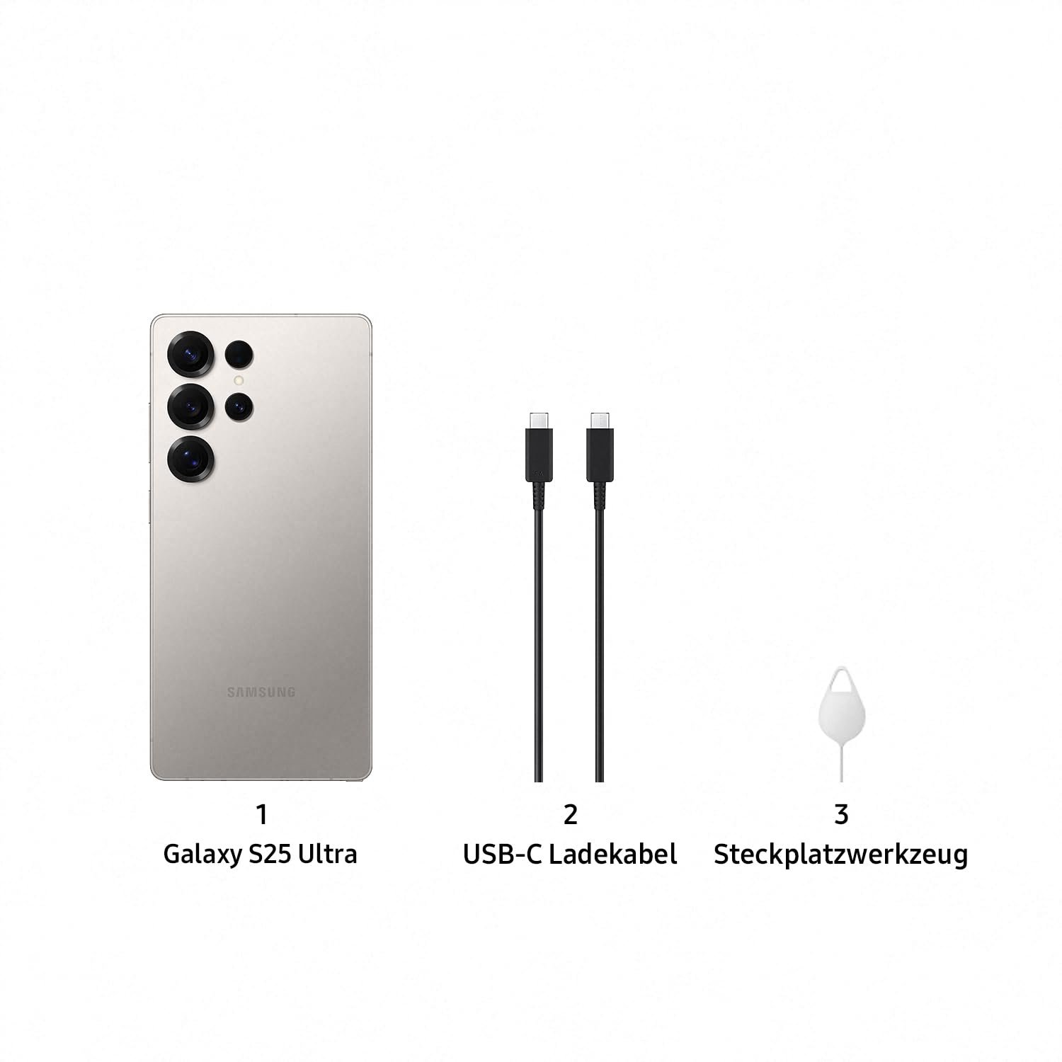 Смартфон Samsung Galaxy S25 Ultra AI 12/512 ГБ Titanium Grey, фото №7