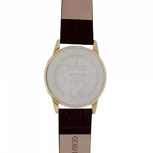 Женские часы Radio-Controlled Dugena Momentum XS, корпус из нержавеющей стали, сапфировое стекло, кожаный ремешок, застежка-пряжка, 5 бар synthetic.ua - Фото 1