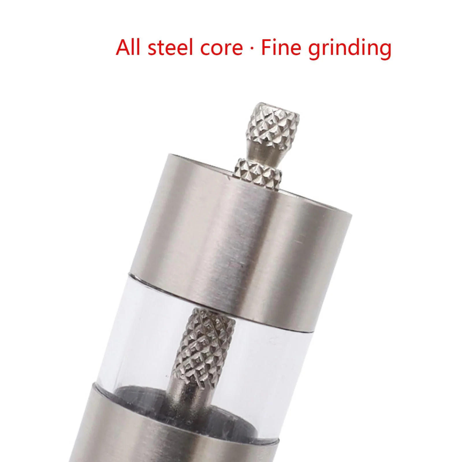 Ручний млин нержавіюча сталь для спецій для приготування їжі, фото №4