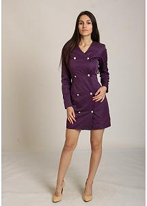Платье InDresser L Фиолетовый (IN-0221Ю018В-Violet) - Фото 1