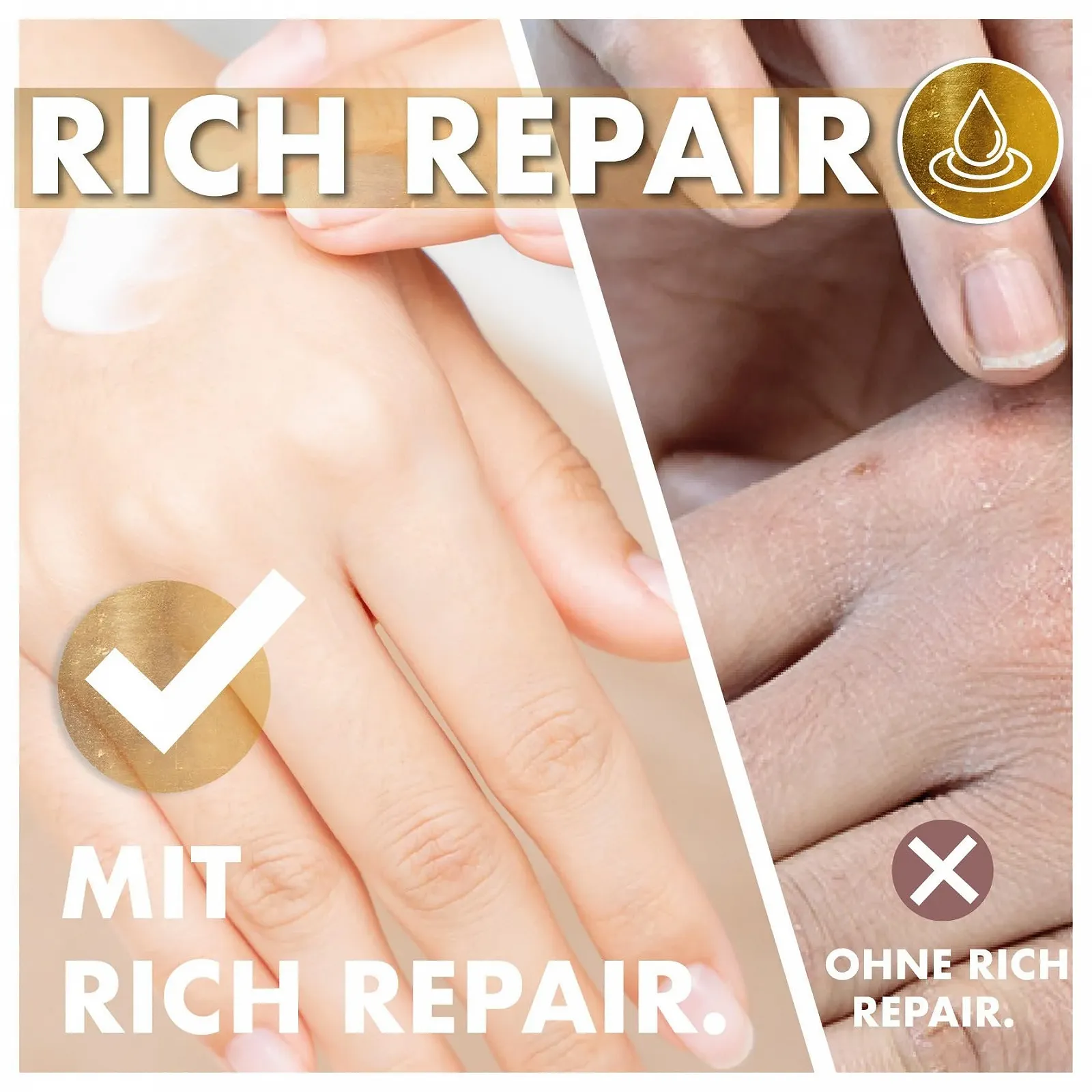 Крем для рук EYVA з маслом ши та пластівцями 22-каратного золота 50 мл, фото №2 Крем для рук EYVA з маслом ши та пластівцями 22-каратного золота 50 мл, фото №2