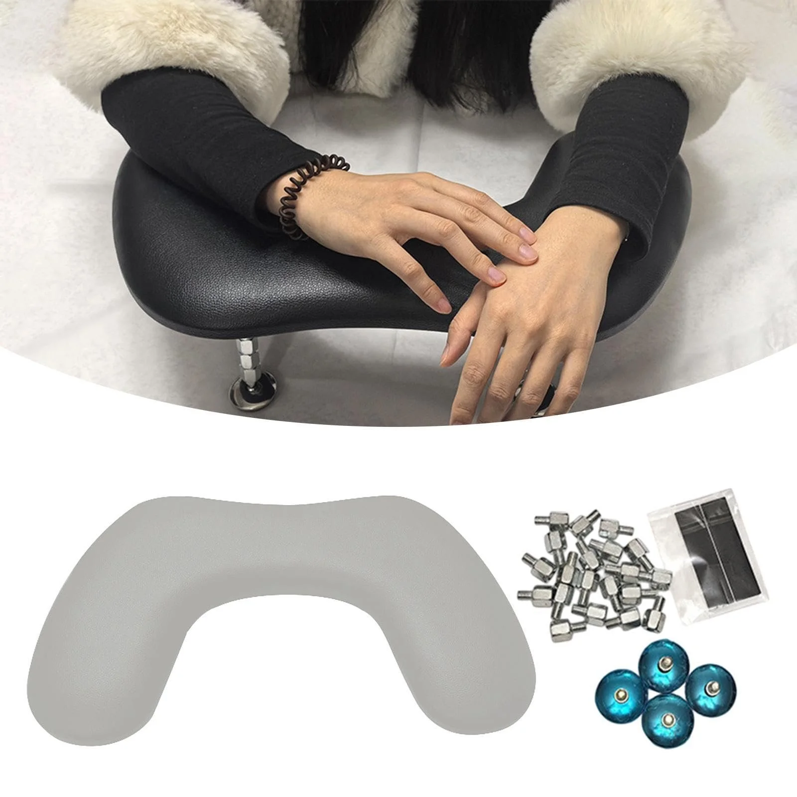 Підставка для рук U-подібна Generic, регульована по висоті, фото №4