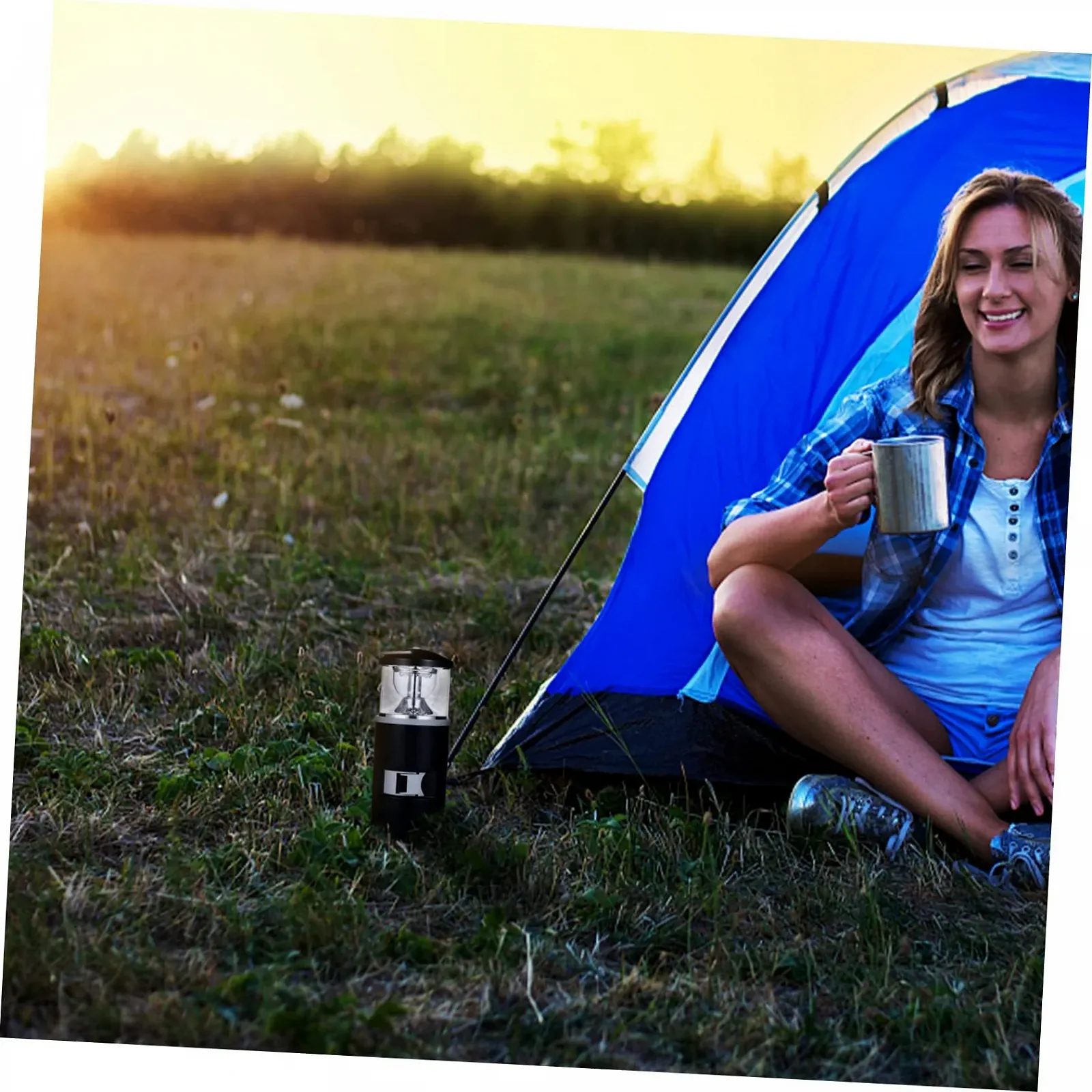 Фонарь-отвертка OSALADI Многофункциональный инструмент Мульти отвертка для кемпинга на открытом воздухе Фонарь для кемпинга Углеродистая сталь Бытовой, фото №9