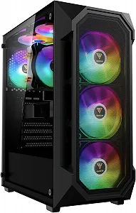 Корпус для ПК GAMDIAS ATX ARGB Чорний - Фото 1