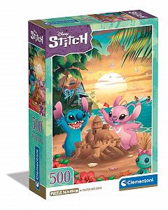 Пазл Clementoni Disney Stitch 35547 500 деталей 49 x 36 см - Фото 1