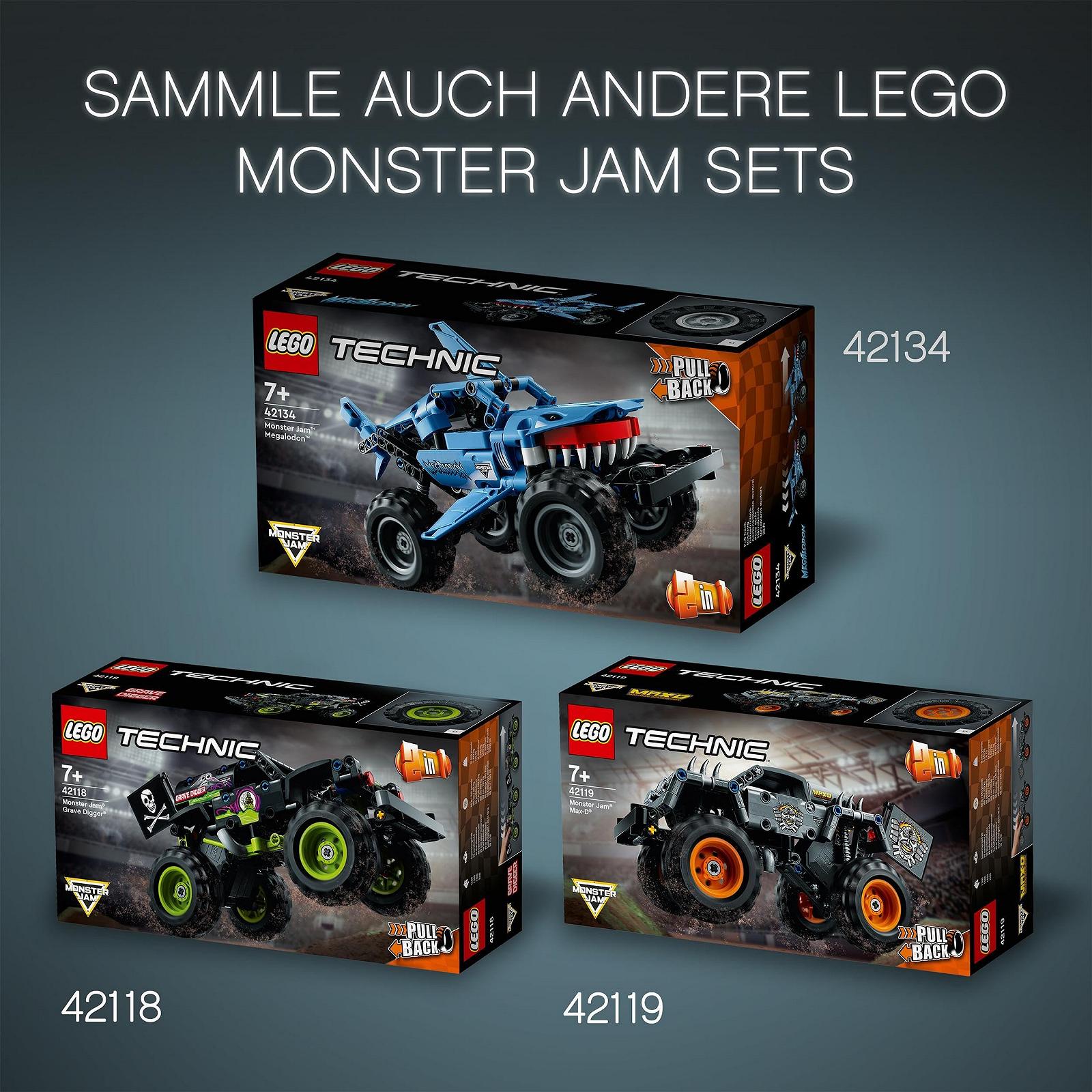 Конструктор LEGO Technic 42135 Monster Jam EL Toro Loco Монстр Трак с мотором от 7 лет, фото №6 Конструктор LEGO Technic 42135 Monster Jam EL Toro Loco Монстр Трак с мотором от 7 лет, фото №6