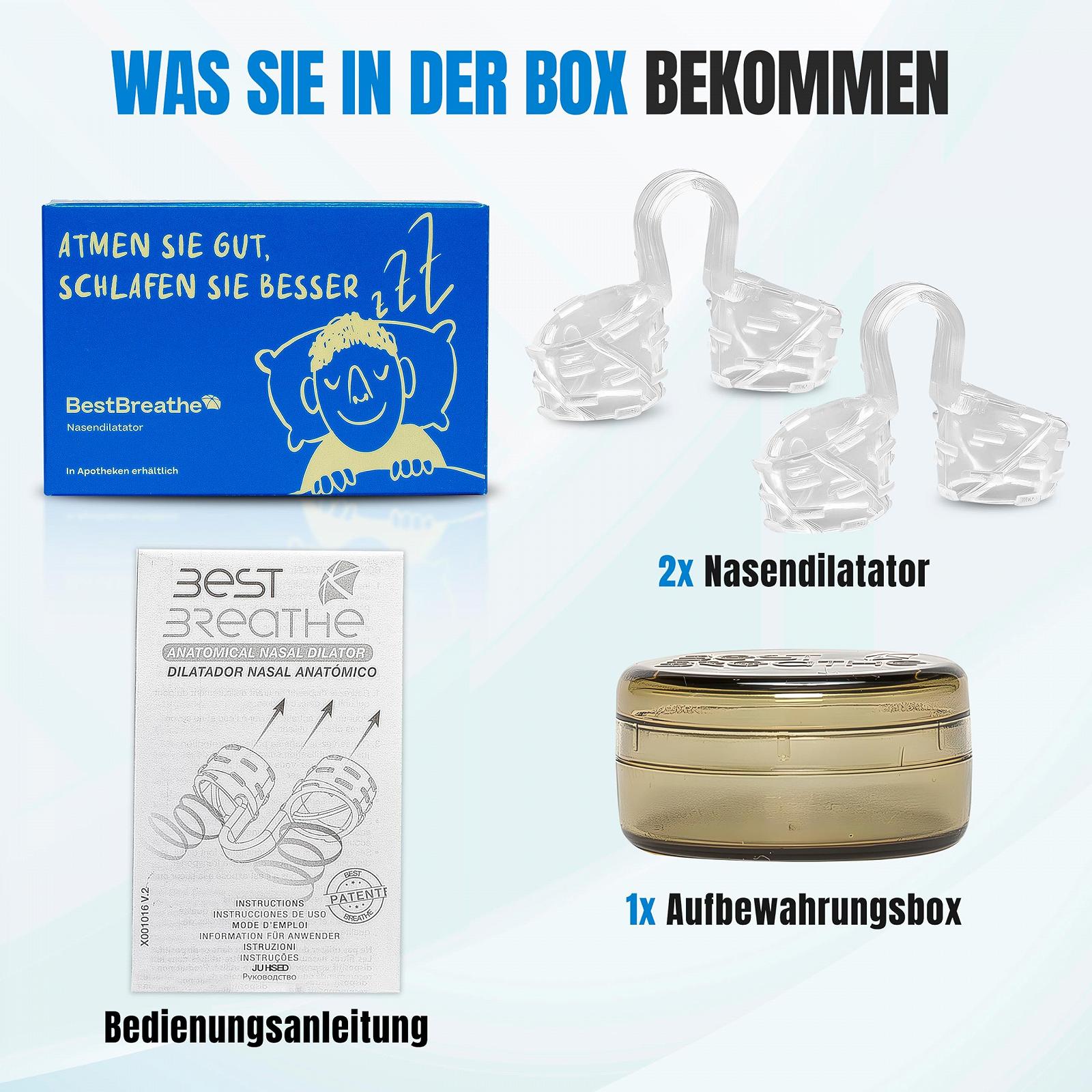 Назальний дилататор Best Breathe Тест-набір 3 розміри, фото №6 Назальний дилататор Best Breathe Тест-набір 3 розміри, фото №6