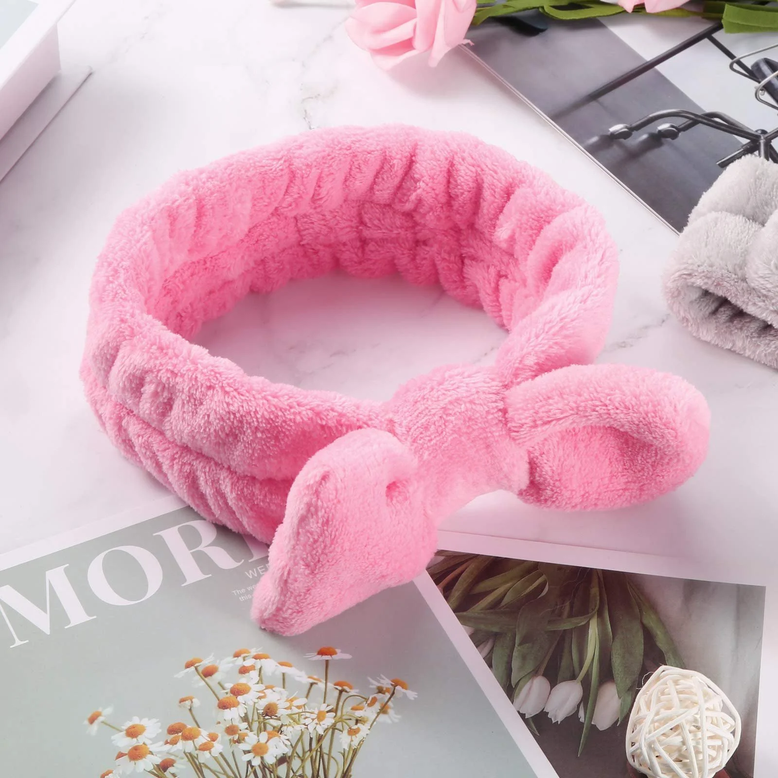 Повязка для волос с бантом, фото №5