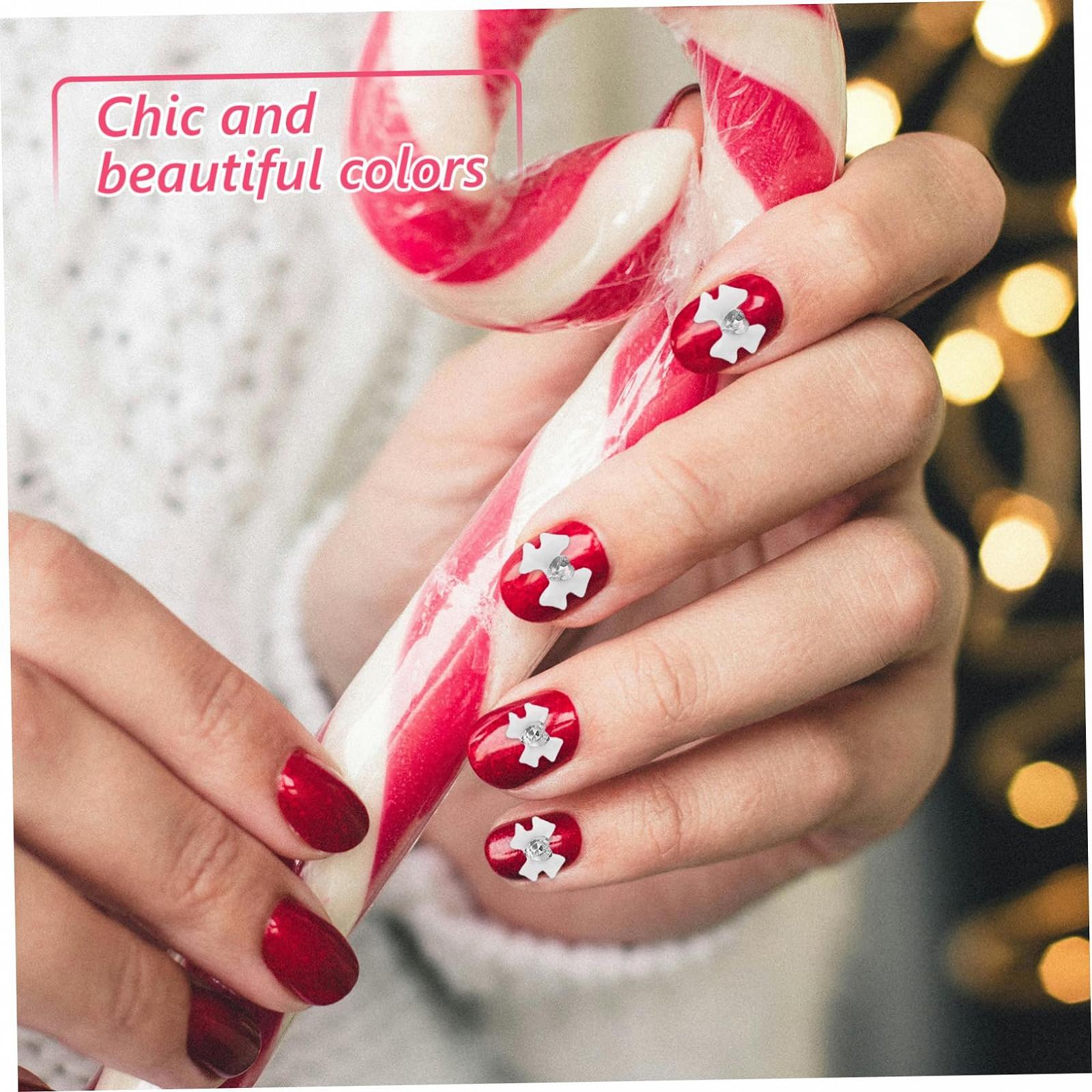 Прикраса для нігтів PLAFOPE Бантик Різнокольоровий, фото №2