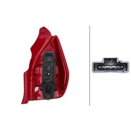 Задний фонарь HELLA 2VP 354 030-031 для CITROËN, левый, фото №2 Задний фонарь HELLA 2VP 354 030-031 для CITROËN, левый, фото №2