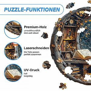 Пазл WOODBESTS Moonlight Owl 270 элементов деревянный уникальной формы 34 x 34 см цена на synthetic.ua - Фото 1 Пазл WOODBESTS Moonlight Owl 270 элементов деревянный уникальной формы 34 x 34 см synthetic.ua - Фото 1