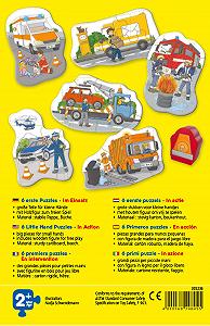 Пазл HABA 6 First Puzzles 305236 In Use 6х4 детали с деревянной фигуркой от 2 лет synthetic.ua - Фото 1