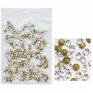 Стрази для нігтів з полімерної смоли 3D, 1 пакетик - Фото 1