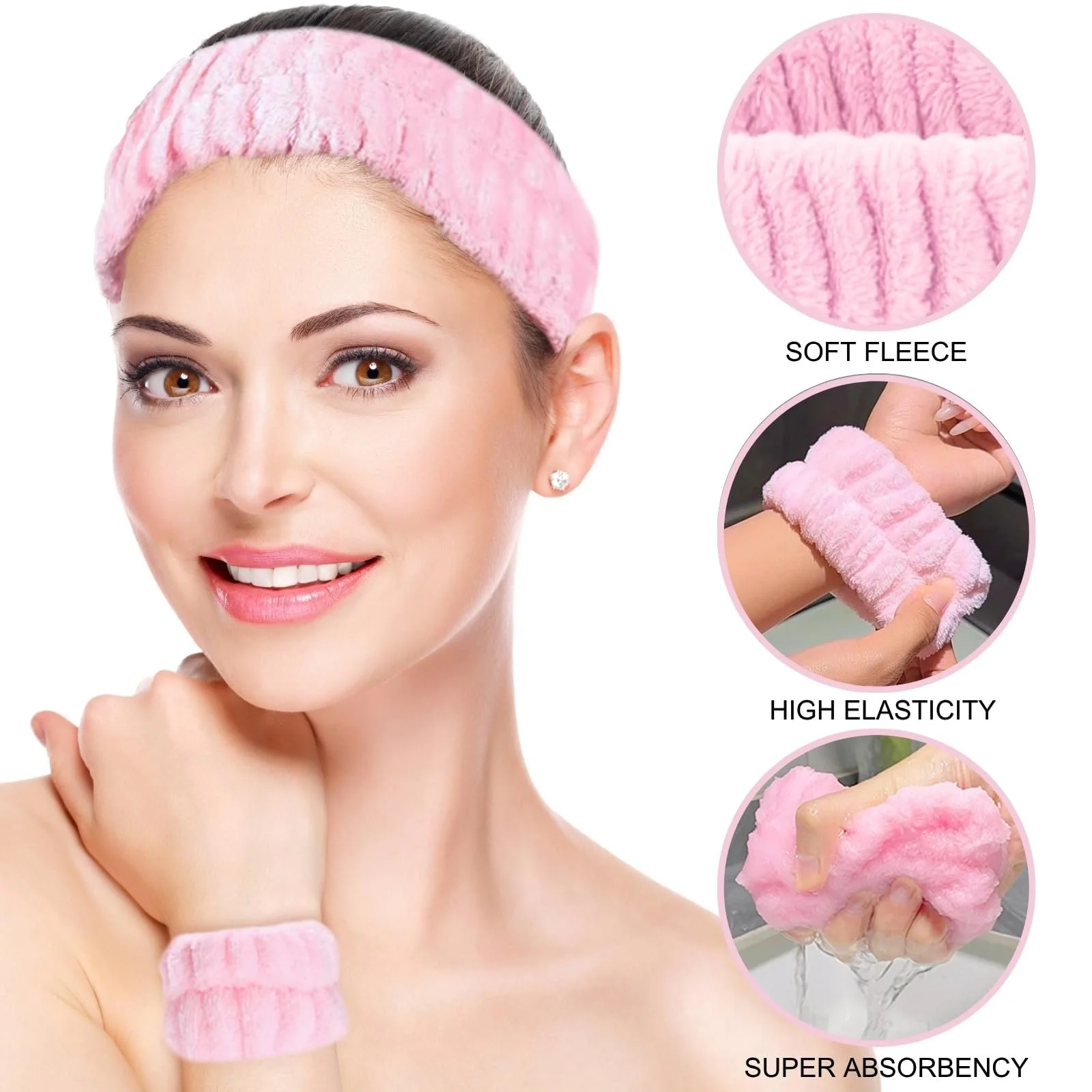 Пов'язка на голову для спа KEYRI, фото №3