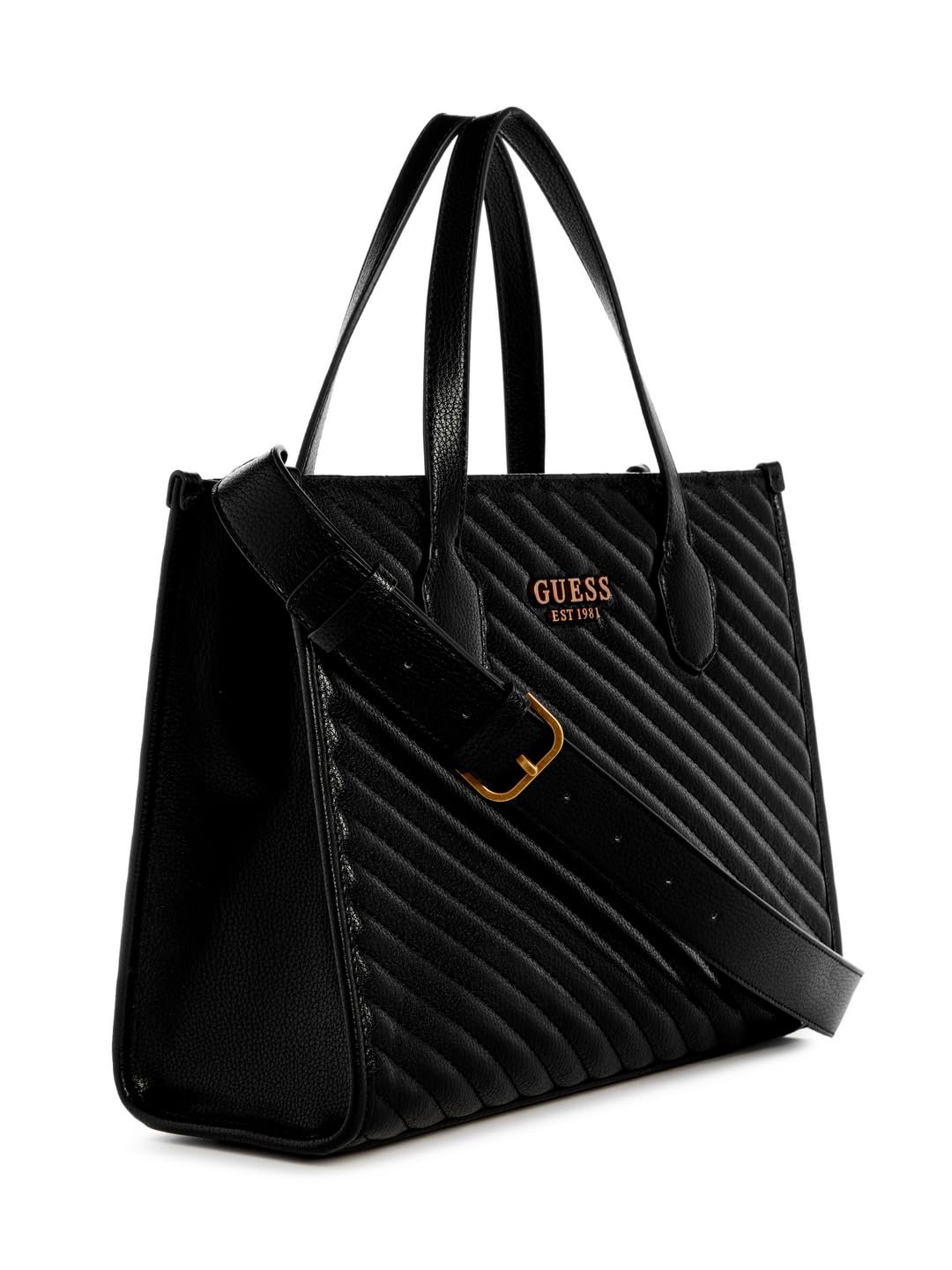 Сумка жіноча з ручками GUESS Silvana Double Compartment Tote, фото №3