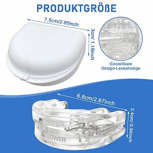 Капа від хропіння Регульований розмір Прозора synthetic.ua - Фото 1