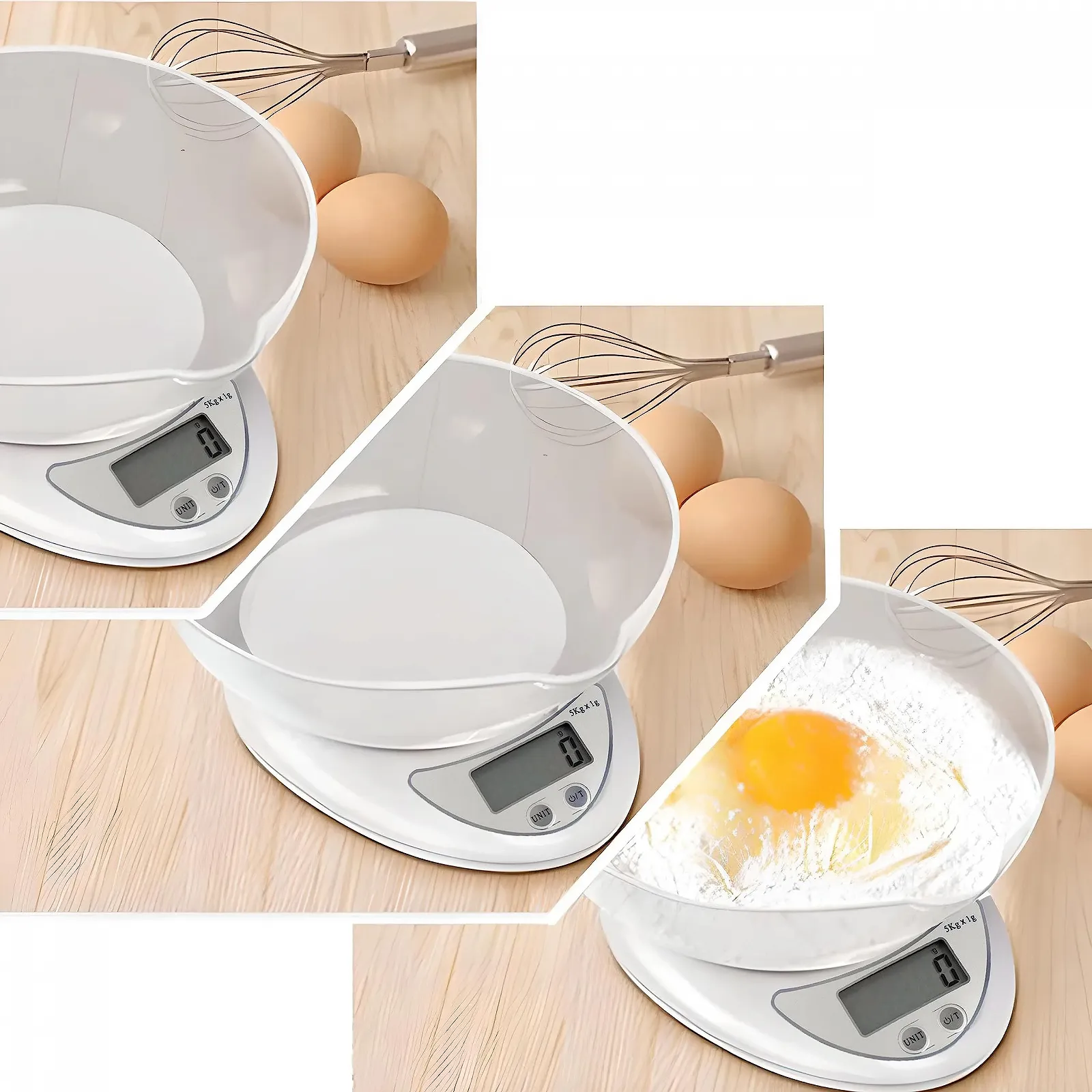 Кухонні ваги Retoo PT-860 Electronic 5 kg/11 lb 790 ml Silver, фото №8 Кухонні ваги Retoo PT-860 Electronic 5 kg/11 lb 790 ml Silver, фото №8