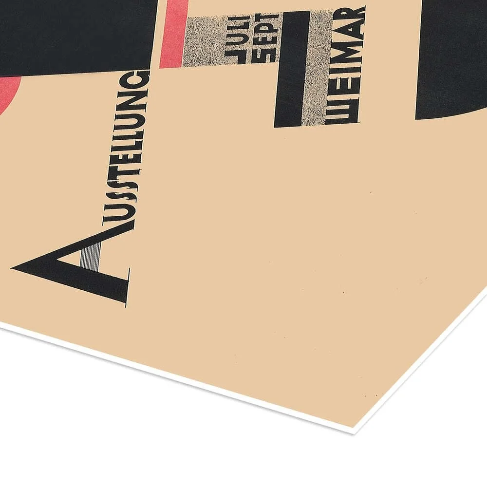 Постер Bauhaus Exhibition Weimar I, 1923 Joost Schmidt 50 x 70 см Бежевый, фото №3 Постер Bauhaus Exhibition Weimar I, 1923 Joost Schmidt 50 x 70 см Бежевый, фото №3