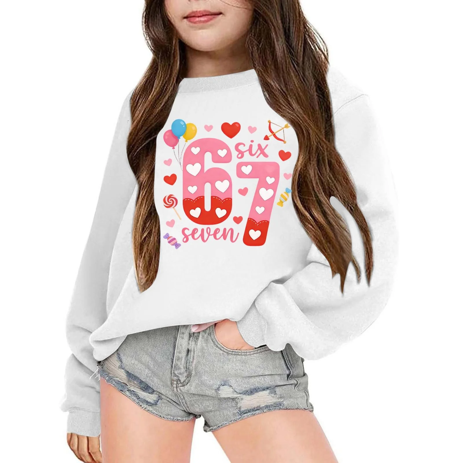 Дитячий світшот з графічним принтом, фото №3