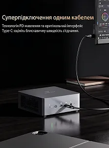 Міні ПК MINISFORUM Venus UM790 Pro / AMD Ryzen 9 7940HS / 2 x HDMI / LAN / Wi-Fi 6E / Bluetooth 5.3 / Сірий ціна на synthetic.ua - Фото 1 Міні ПК MINISFORUM Venus UM790 Pro / AMD Ryzen 9 7940HS / 2 x HDMI / LAN / Wi-Fi 6E / Bluetooth 5.3 / Сірий synthetic.ua - Фото 1