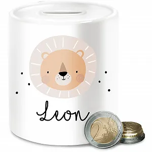 Скарбничка З мотивом лева Lion King Персоналізована Дитяча - Фото 1