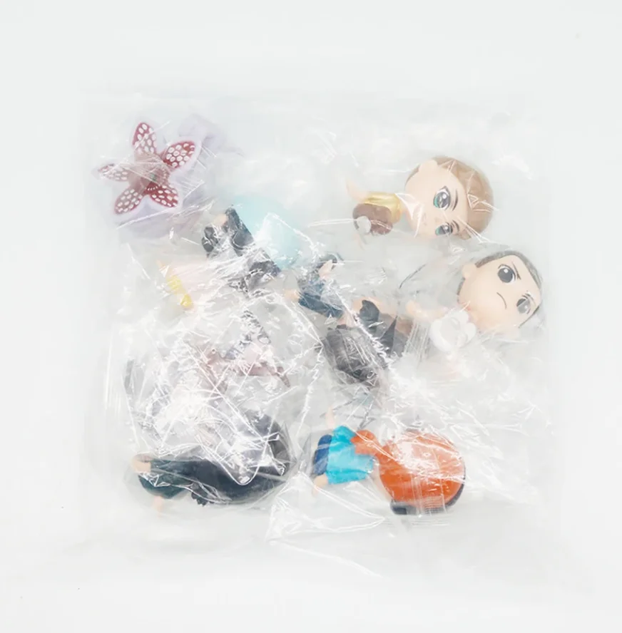 Набор фигурок Очень странные дела Одиннадцать Демогоргон Stranger Things Eleven Demogorgon 8 шт 6 см, фото №4