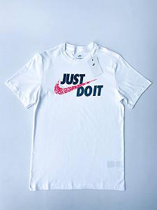 Футболка Nike Just Do It S белая - Фото 1