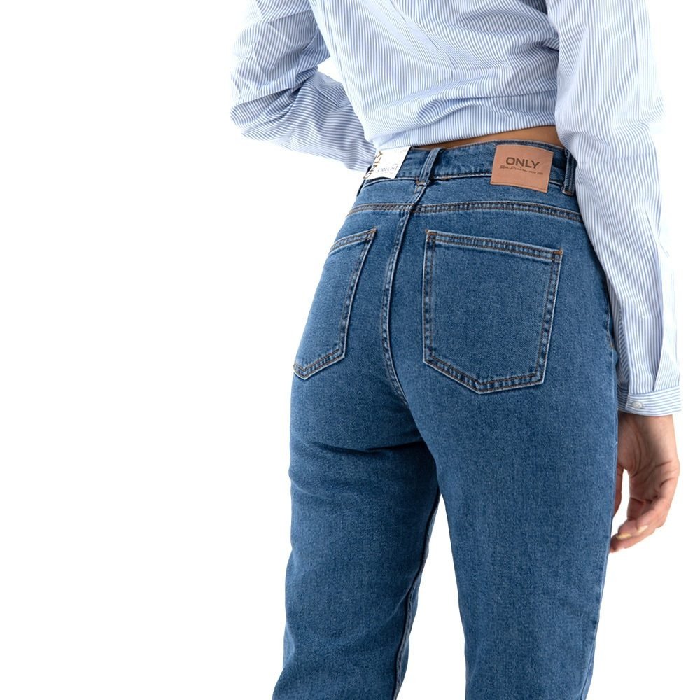 Джинси ONLEMILY LIFE HW STR A DNM JEANS MAE0005 15210071 Medium Blue Den ONLY Синій  S, фото №3