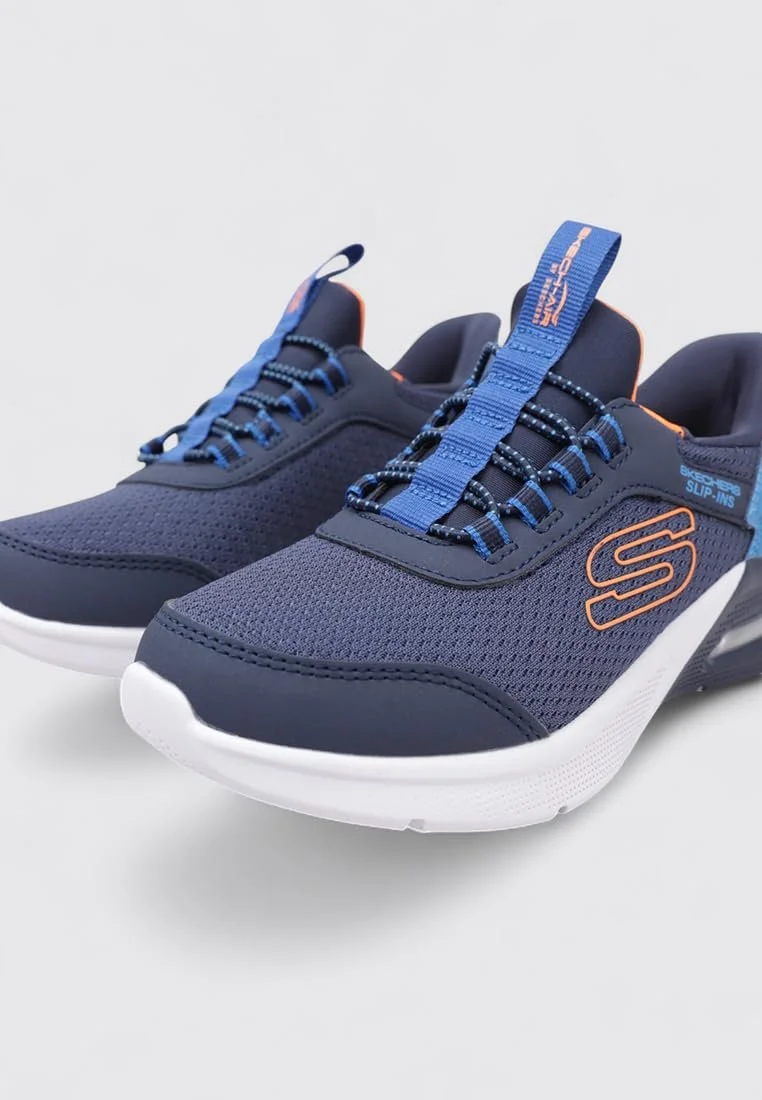Кросівки Skechers Microspec Max Brisk-Stripe для хлопчиків, фото №4 Кросівки Skechers Microspec Max Brisk-Stripe для хлопчиків, фото №4