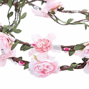 Вінок на голову Квітка в стилі бохо AWAYTR synthetic.ua - Фото 1