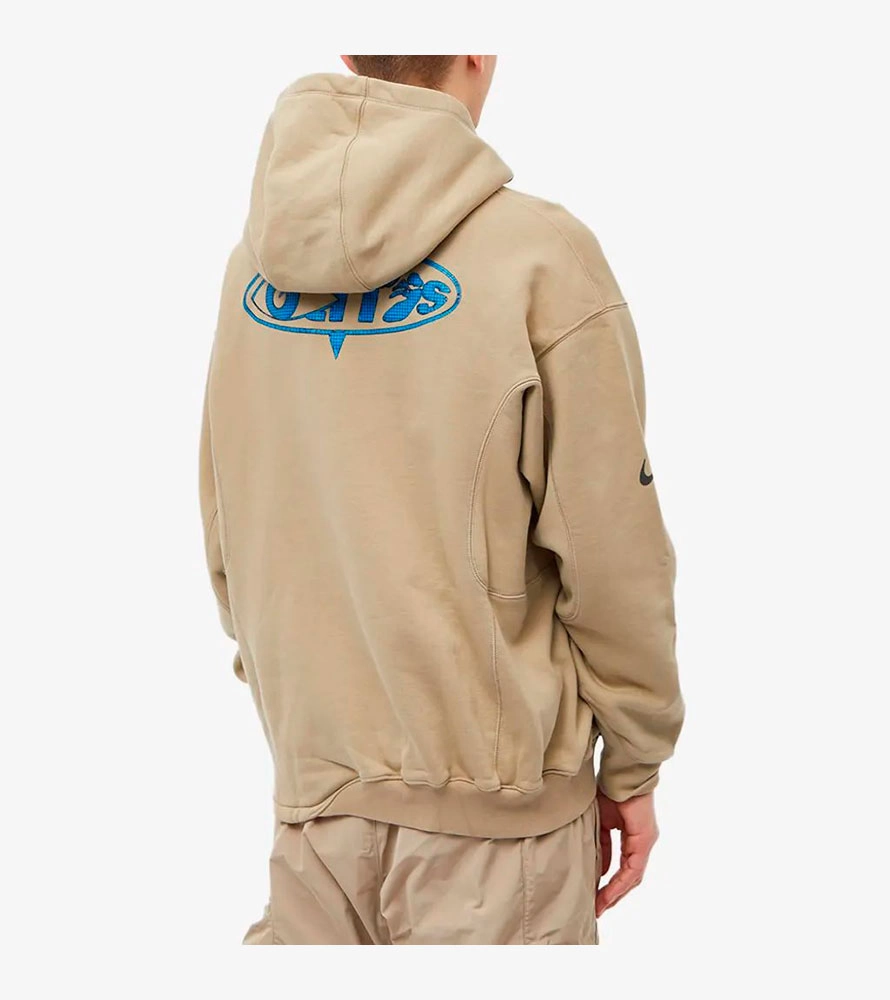 Худі Nike Off-White Cl Fleece Hoody Khaki L, фото №2