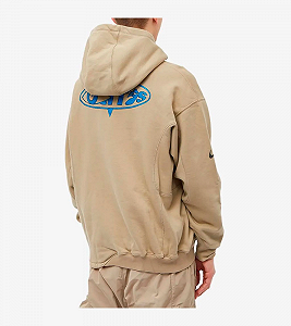 Худі Nike Off-White Cl Fleece Hoody Khaki L synthetic.ua - Фото 1