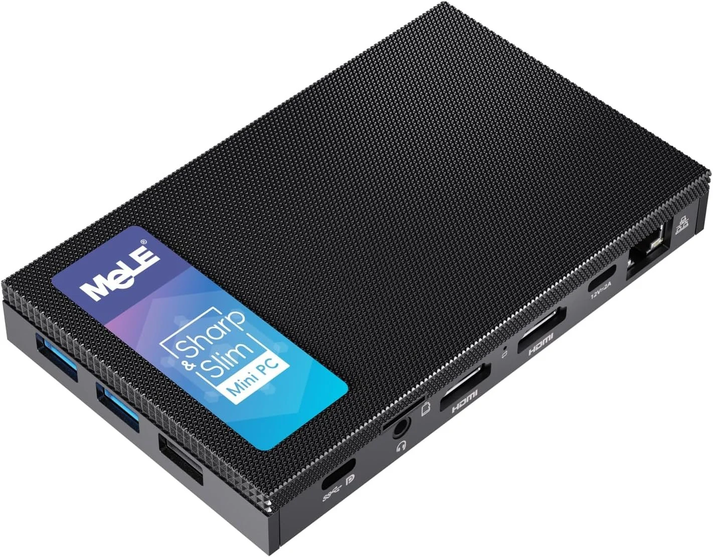 Міні ПК MeLE Quieter 4C F5Q / Intel N100 / RAM 16GB / SSD 512GB / 2 х HDMI / LAN / Wi-Fi 5 / Bluetooth 5.1 / Windows 11 / Black, фото №1 Міні ПК MeLE Quieter 4C F5Q / Intel N100 / RAM 16GB / SSD 512GB / 2 х HDMI / LAN / Wi-Fi 5 / Bluetooth 5.1 / Windows 11 / Black, фото №1