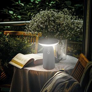 Настільна лампа esotec Talo 1000 Solar 3 рівні яскравості Li-Ion USB-C 23 см synthetic.ua - Фото 1