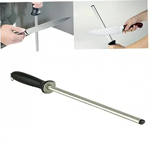 Мусат Ciieeo алмазний керамічний для заточування ножів synthetic.ua - Фото 1