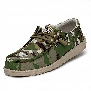 Чоловічі Мокасини HEYDUDE Wally Camouflage - Фото 1