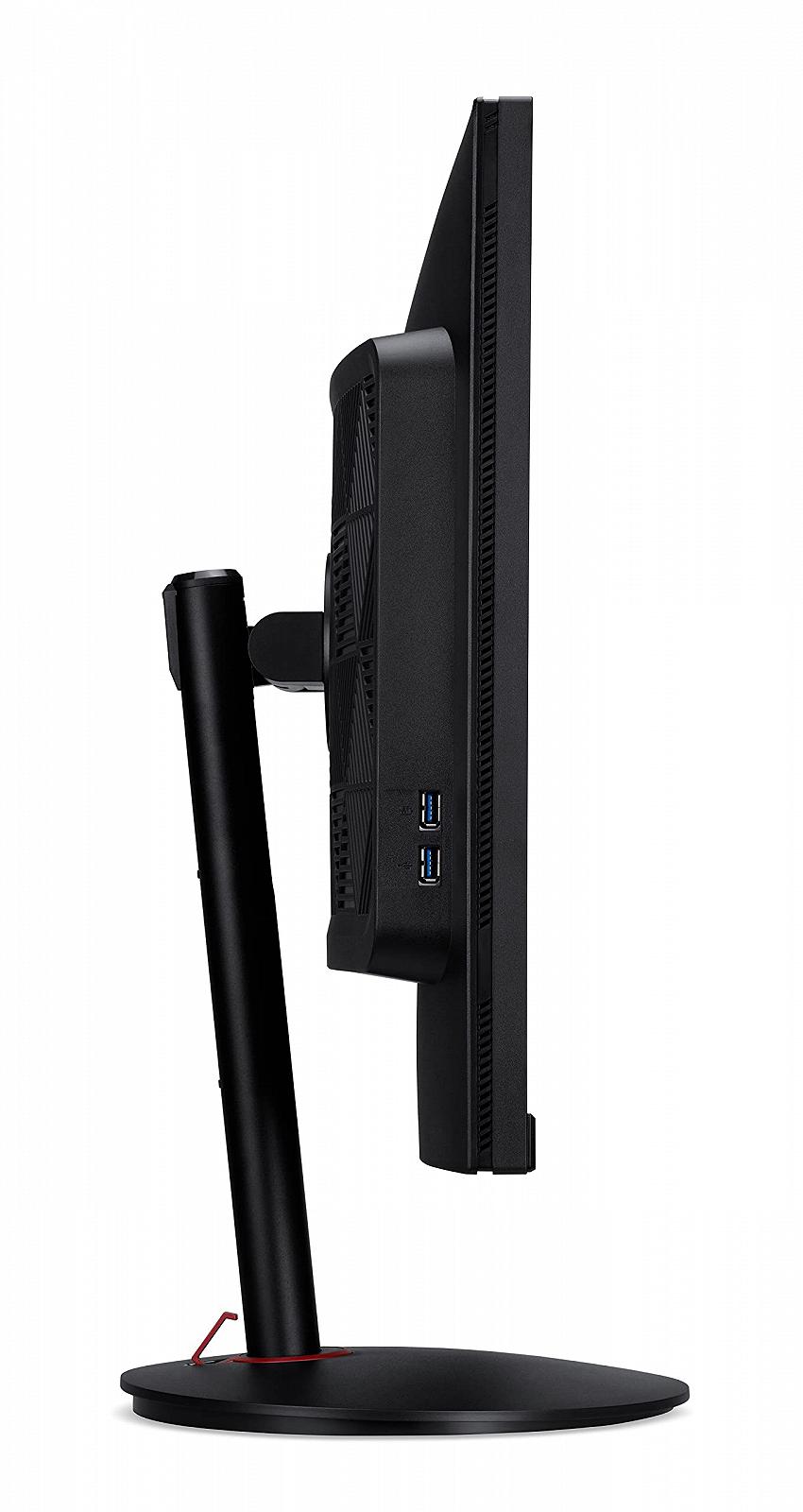 Монитор Acer Nitro XV320QULV Gaming 31.5 дюйма (80 см экран) WQHD, 170Hz OC DP, 144Hz DP/HDMI, 1мс (G2G), 2xHDMI 2.0, DP 1.2, с регулировкой высоты, HDMI/DP FreeSync Premium, черный, фото №4