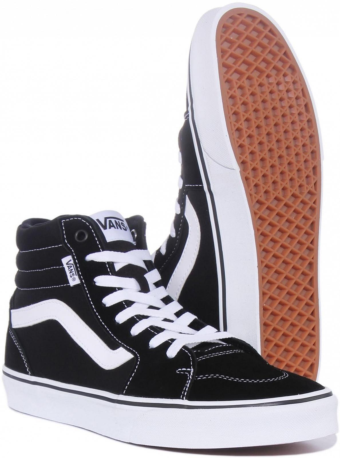 Кроссовки Vans Filmore Hi мужские высокие черные для отдыха, фото №6