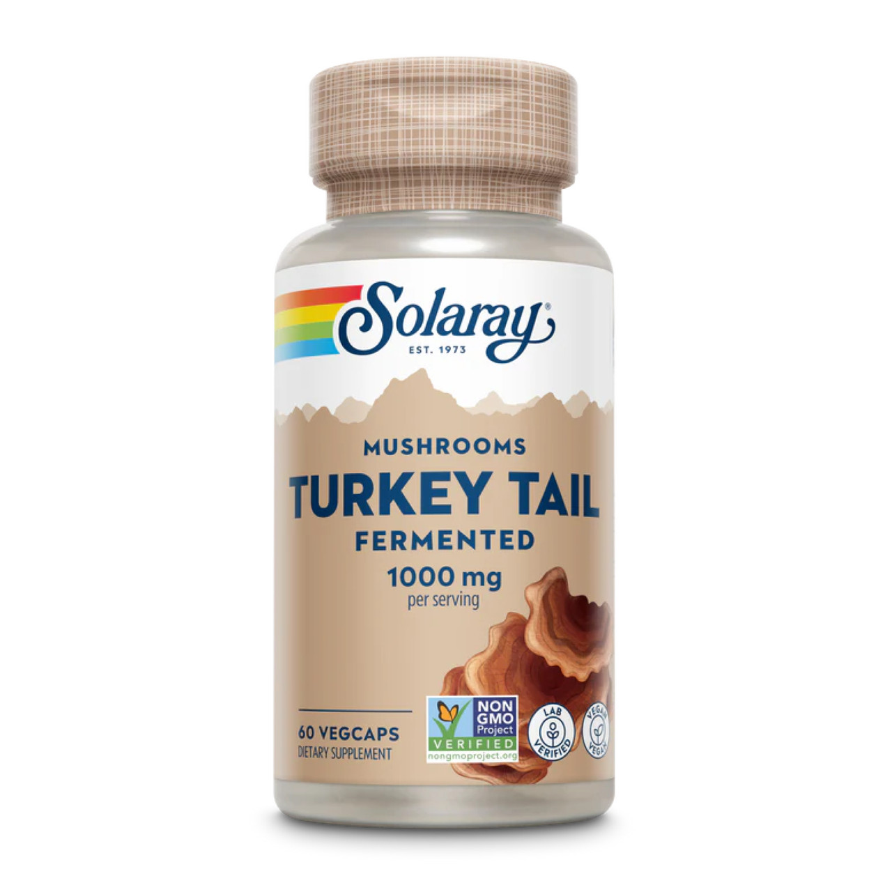 Org Grown Fermented Turkey Tall 500mg 60 vcaps, фото №1
