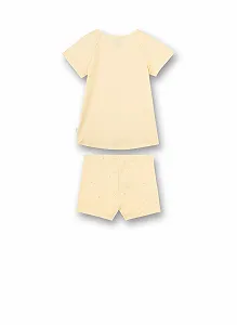 Шорты Пижамные Sanetta Желтые Однотонные (для девочки) Детские и Для малышей synthetic.ua - Фото 1