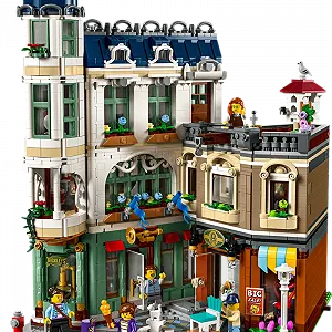 Конструктор Лего LEGO 11371 Icons Shopping Street «Торговая улица» synthetic.ua - Фото 1