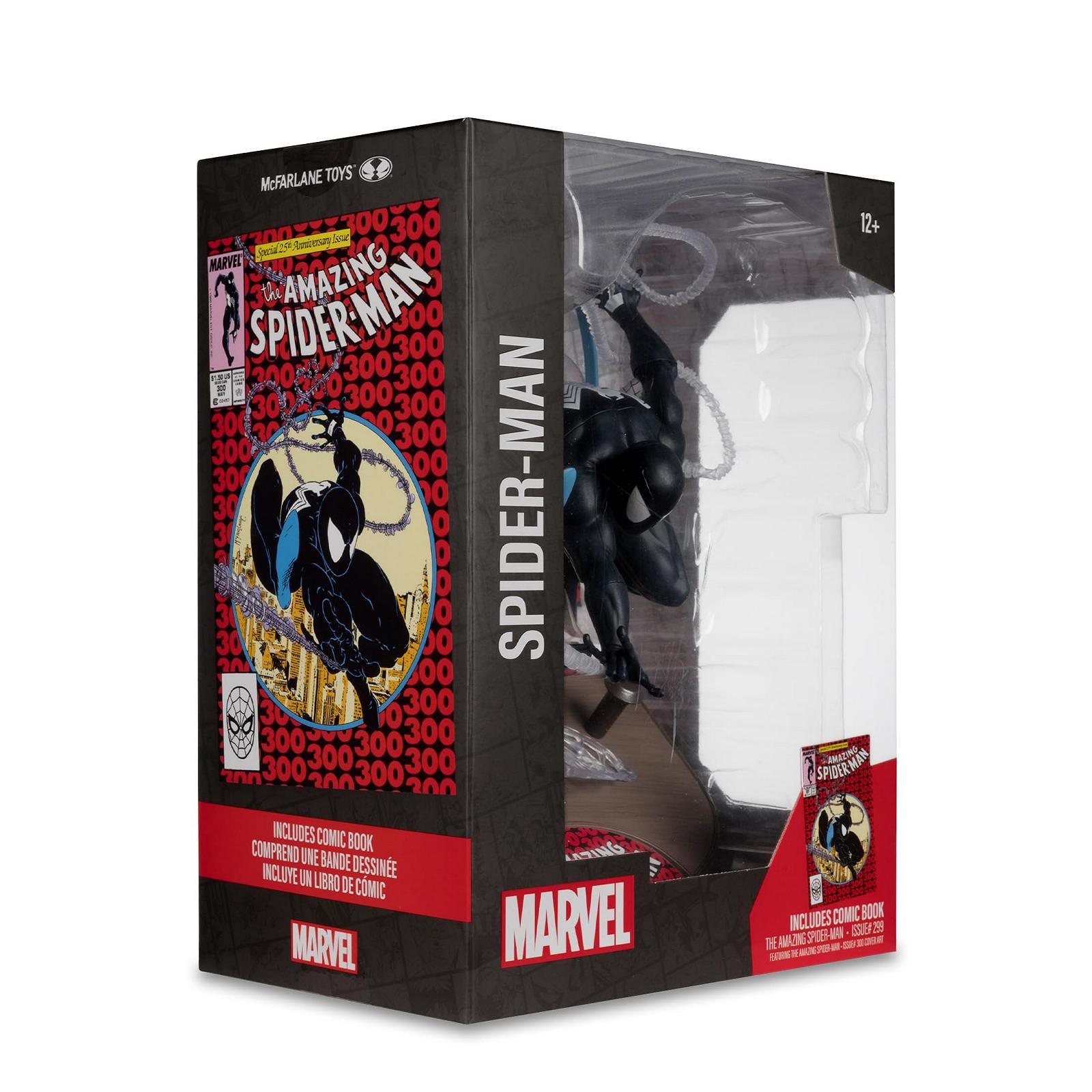 Фигурка McFarlane Toys Marvel Человек-паук (Symbiote Suit) масштаб 1:6 с комиксом, фото №8