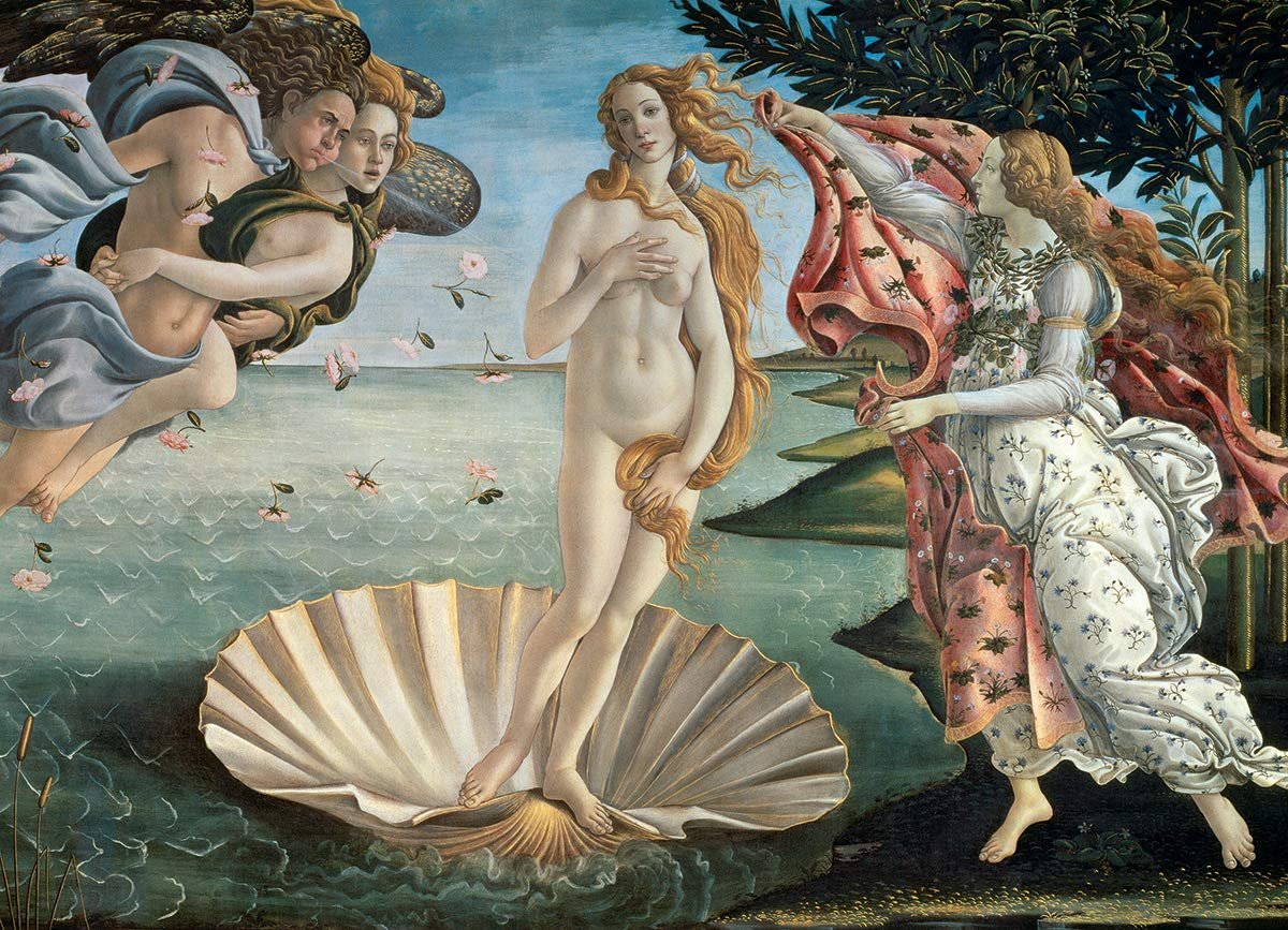 Пазл Eurographics Birth of Venus by Sandro Botticelli 1000 деталей, фото №2
