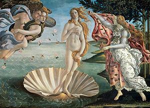 Пазл Eurographics Birth of Venus by Sandro Botticelli 1000 деталей synthetic.ua - Фото 1