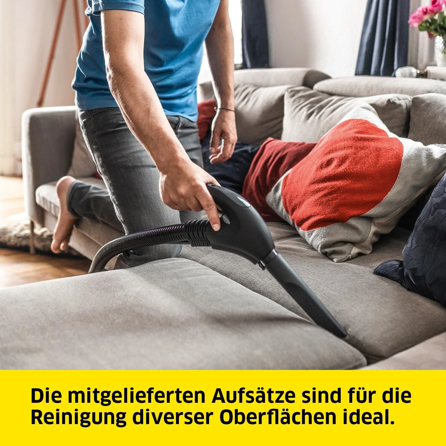 Паровий пилосос Kellcher SV 7, тиск пари: 4 бар, час нагріву: 5 хв, фото №4