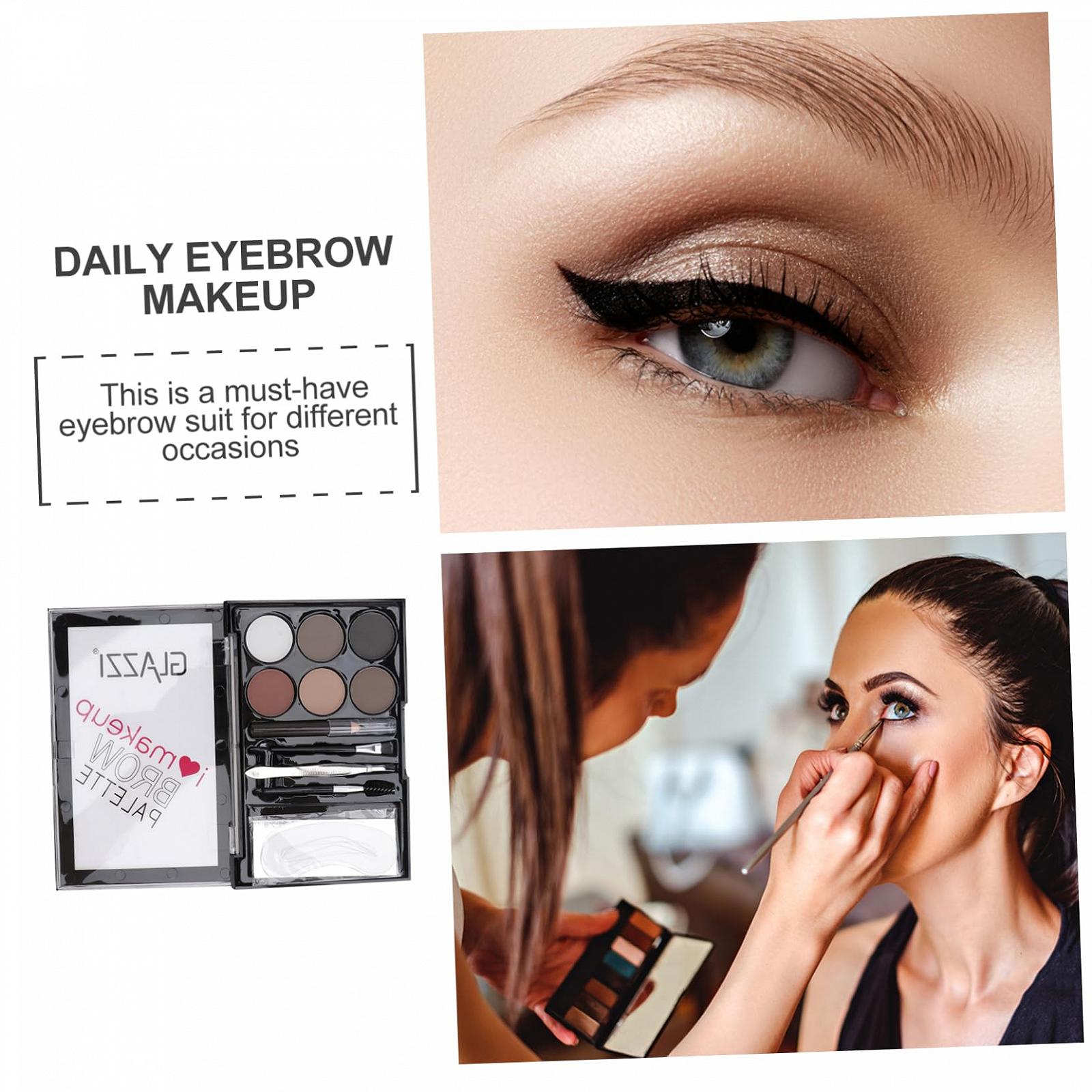 Набір HAPINARY Eyebrow Makeup Eye Powder Eyebrow Makeup Cosmetic 2 Sets для брів, фото №3