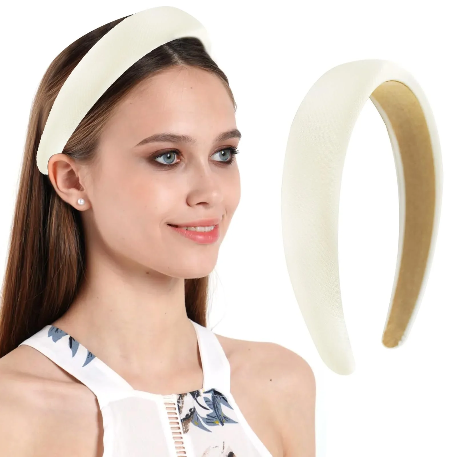 Обруч Бархатный Плетеный, фото №1