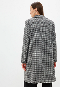 Пальто ONLAGNETE ASTRID CHECK COAT CC OTW 15228610 Черный в клетку S synthetic.ua - Фото 1