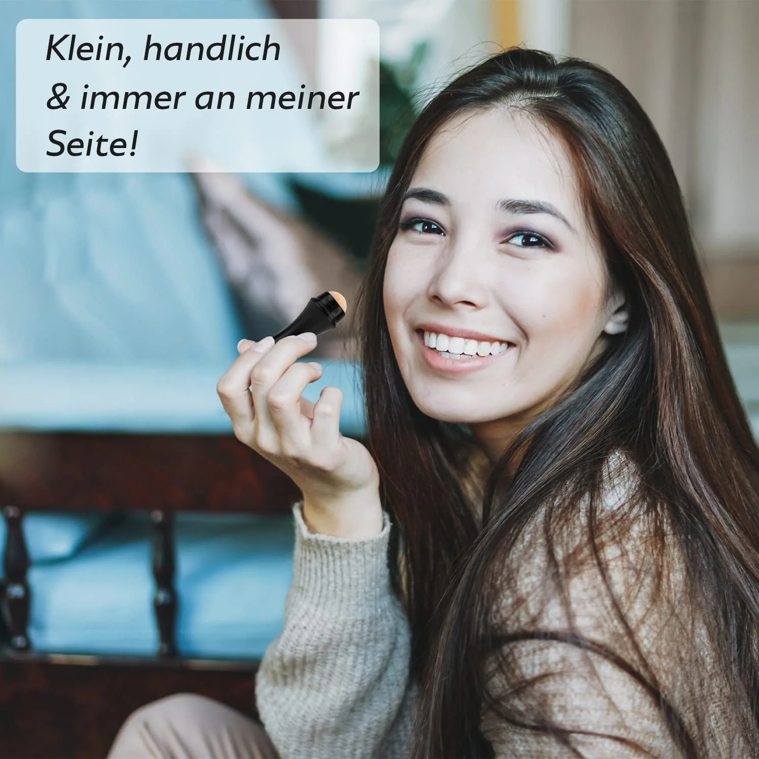 Ролик для обличчя Sudoxx матуючий з вулканічним каменем проти блиску шкіри, фото №4