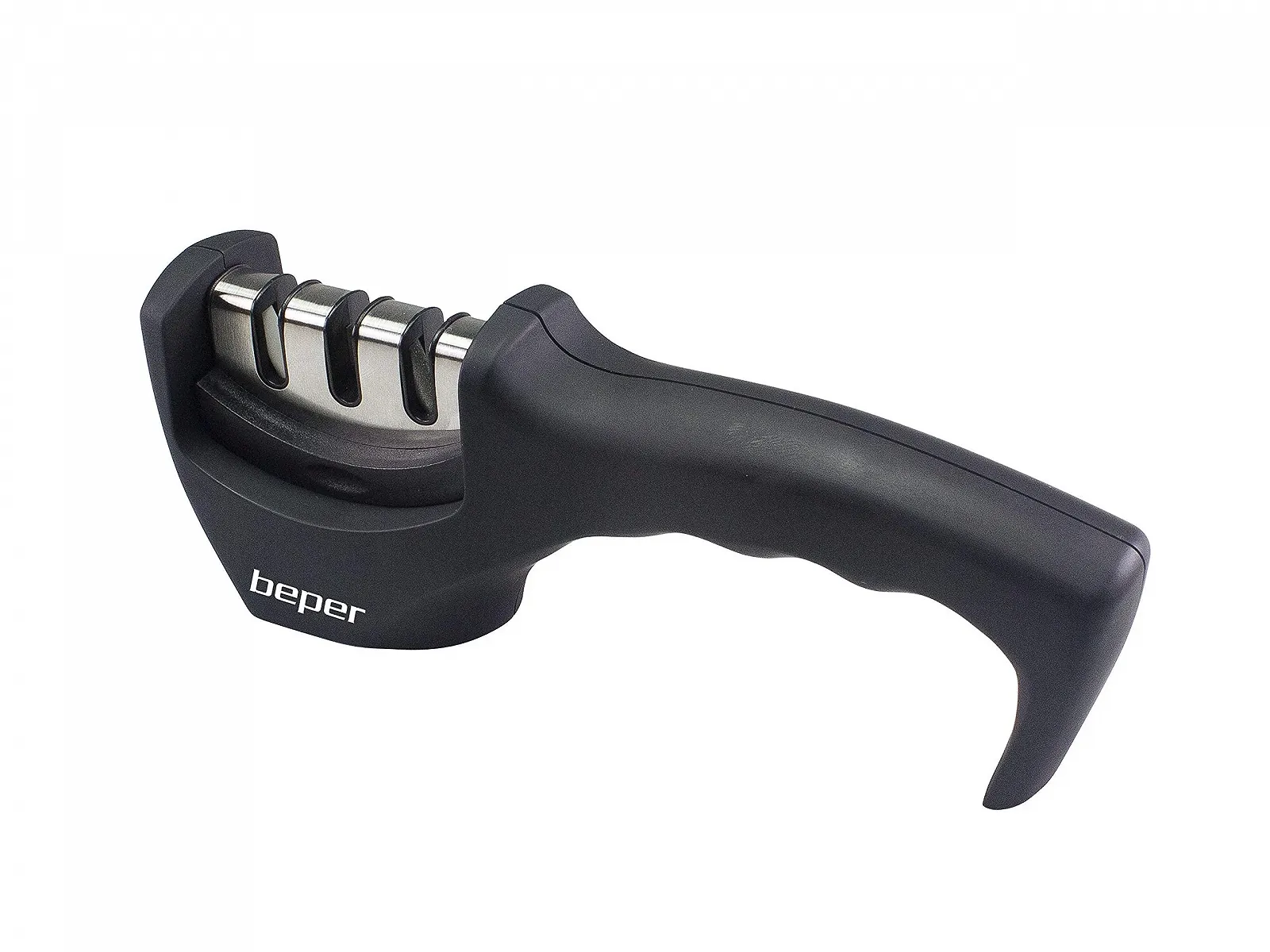 Точило BEPER C107UTT001 ручна ABS 3-ступінчаста чорна, фото №4